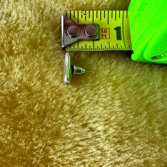 MIGNON FAGET, Vintage Sterling Silver Bean Earrings - Picture 11 of 15